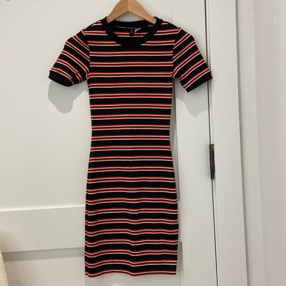 H&M striped dress